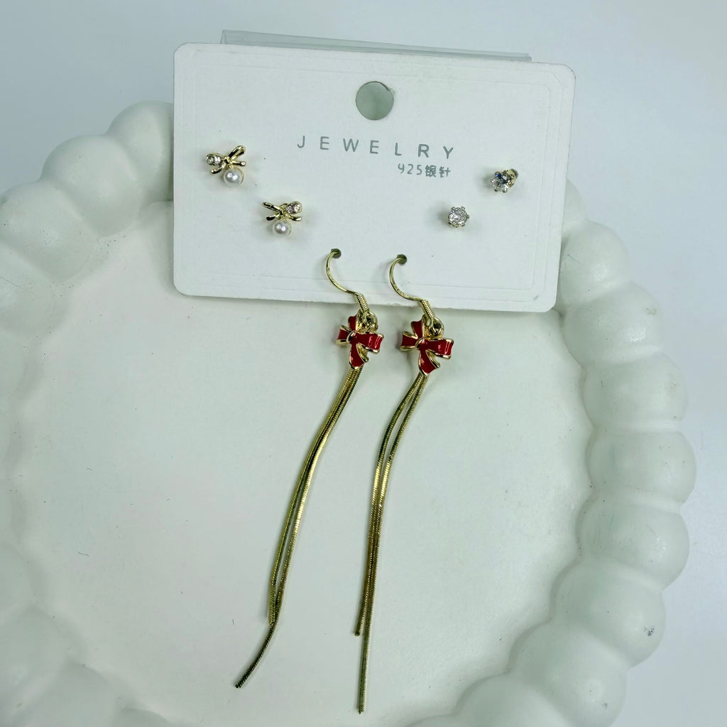 Mystery Earrings Card – 3 Pairs (Assorted Designs)